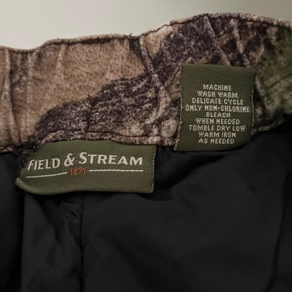 Field & Stream Men’s Camo Camouflage Realtree Hydro Proof Ultra Hunting Pants XL - Picture 6 of 10